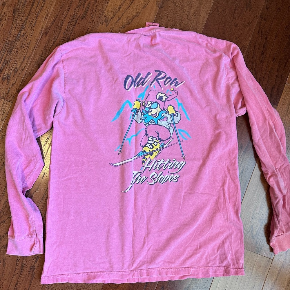 Old row long sleeve pocket tee